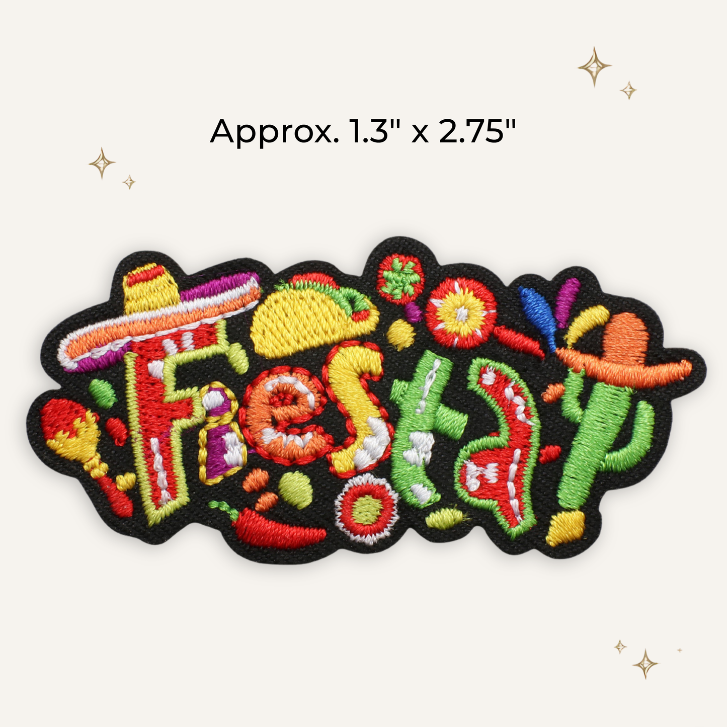 Fiesta! Embroidered Patch