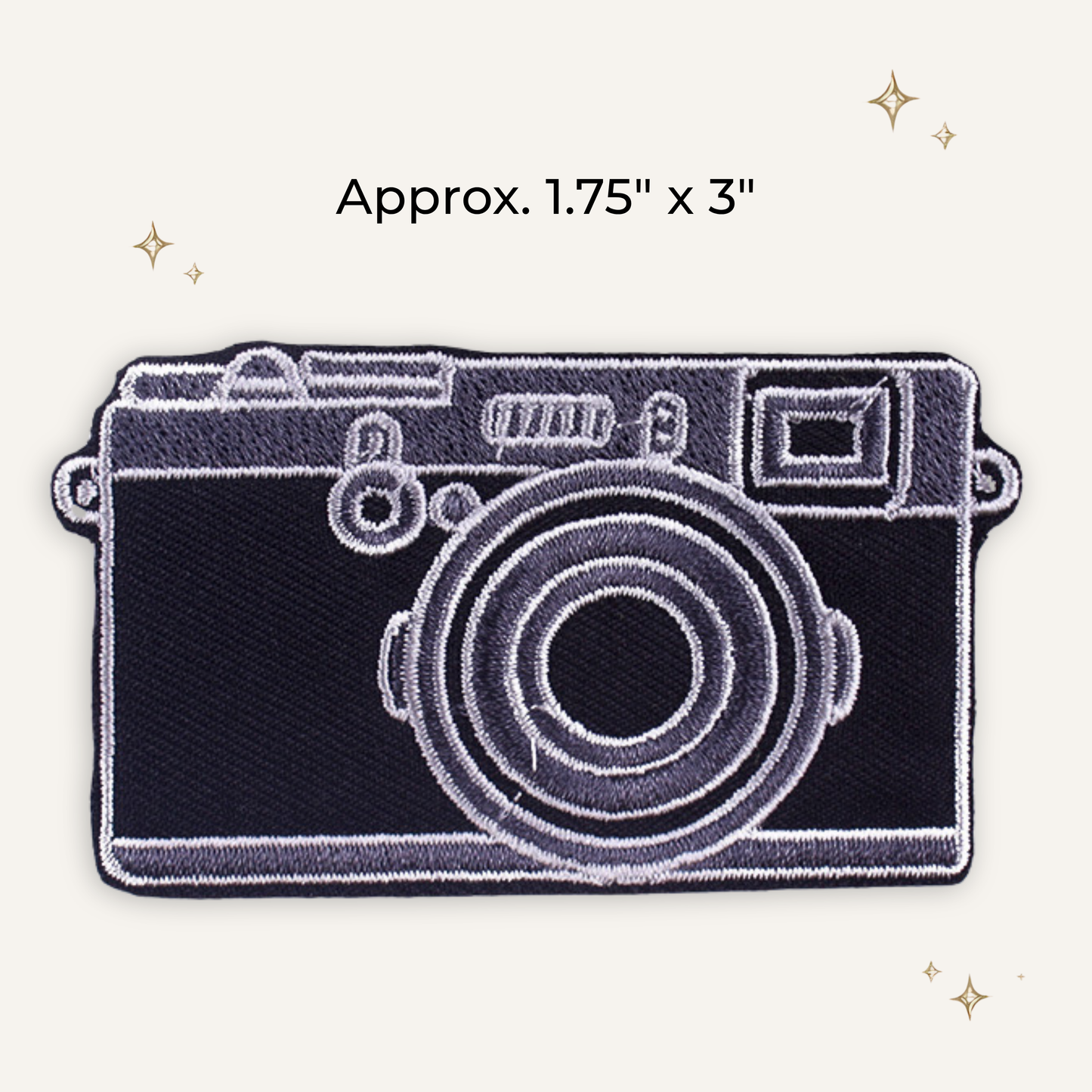 Camera Embroidered Patch- RTS