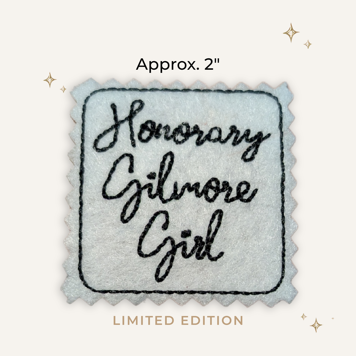 Honorary Gilmore Girl Embroidered Patch - RTS/MTO