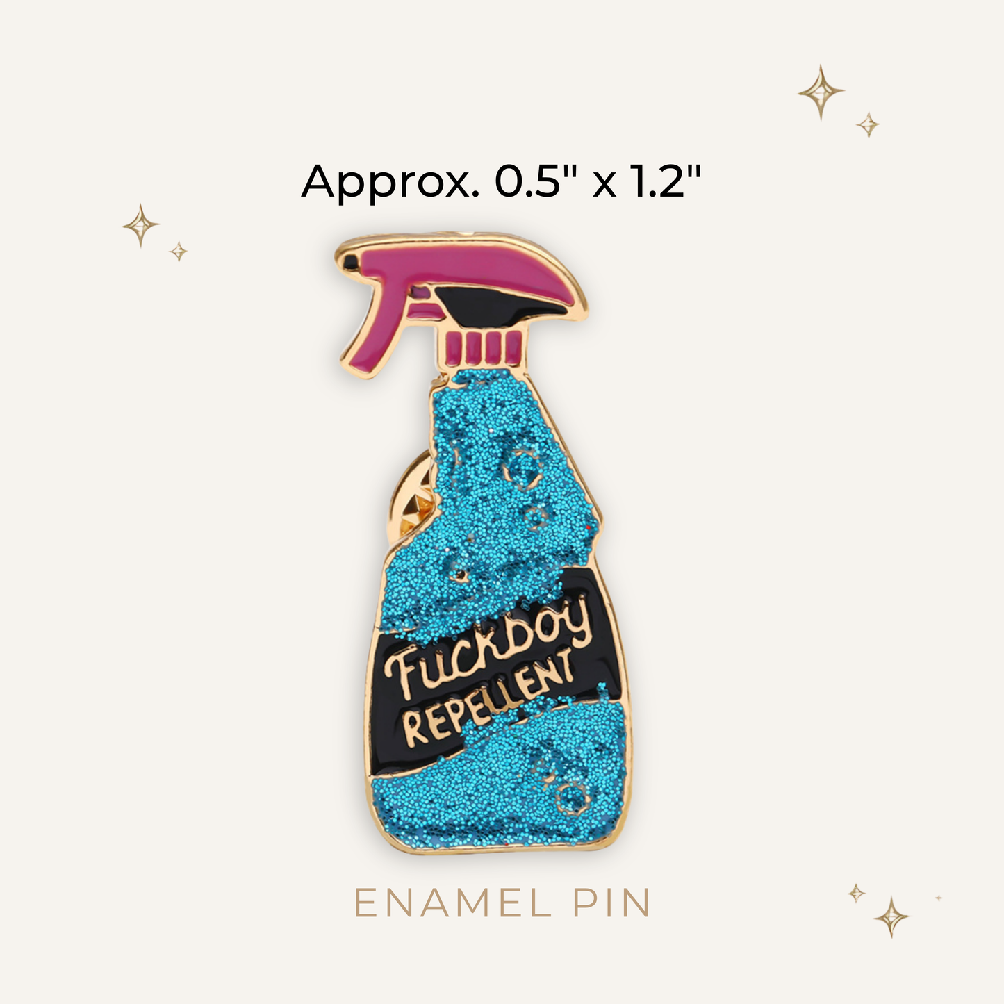 FBoy Repellent Enamel Pin