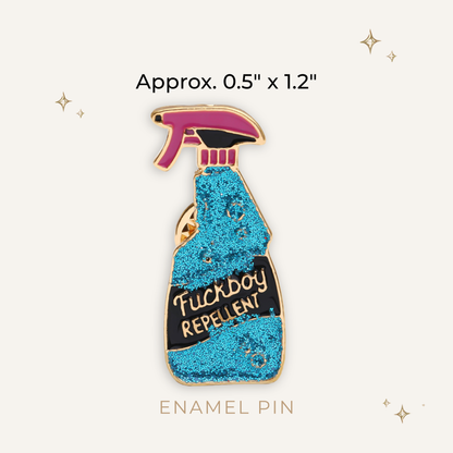 FBoy Repellent Enamel Pin