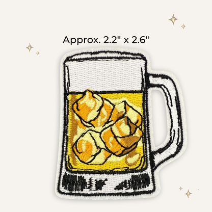 Beer Glass Stein Embroidered Patch