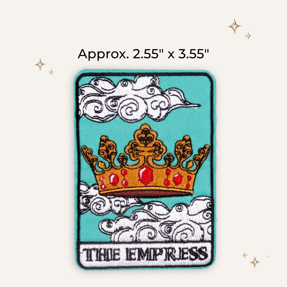 Tarot Card: The Empress Embroidered Patch