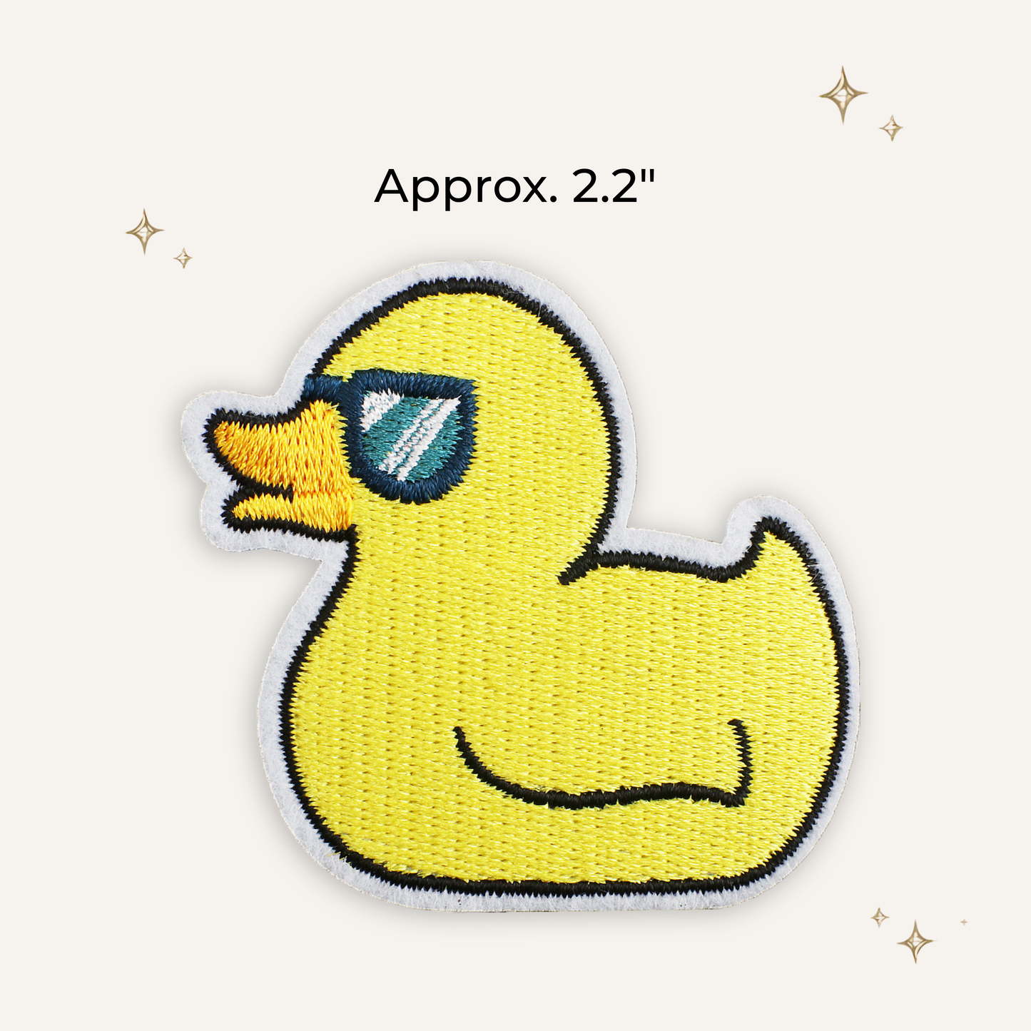 Cool Duck Embroidered Patch- RTS