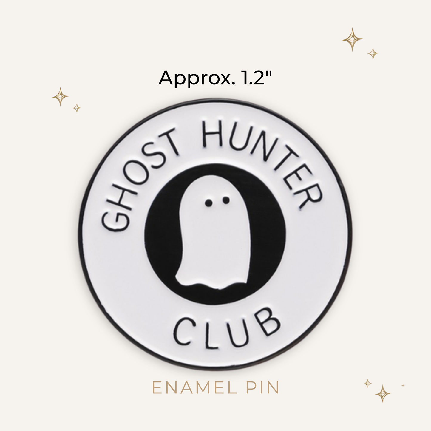 Ghost Hunter Club Enamel Pin