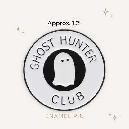 Ghost Hunter Club Enamel Pin