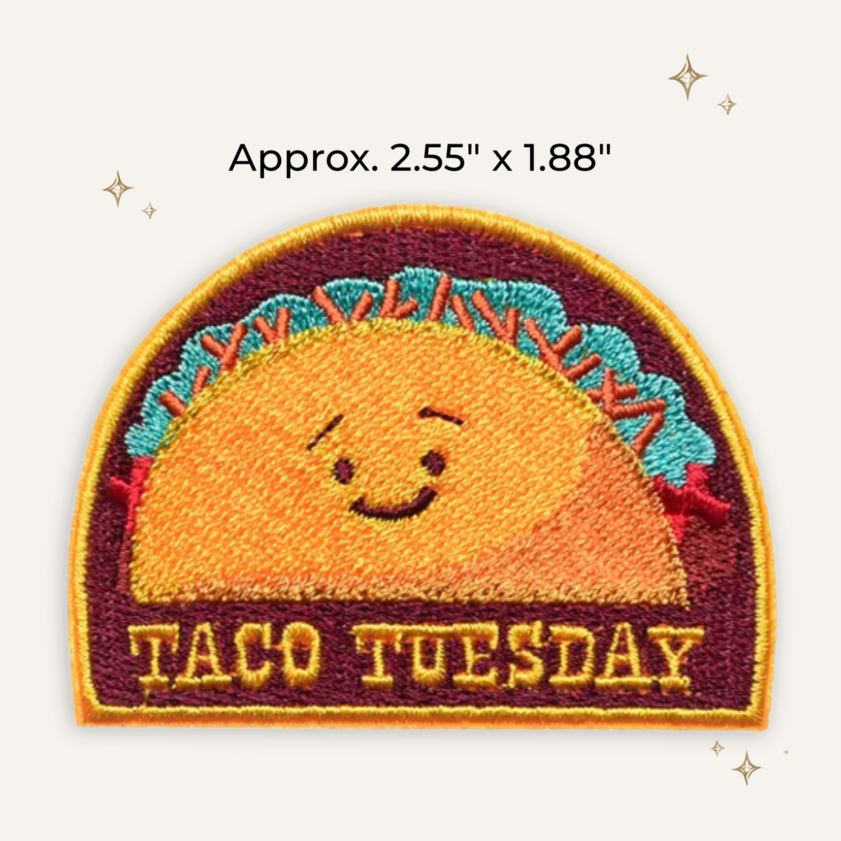Taco Tuesday Embroidered Patch