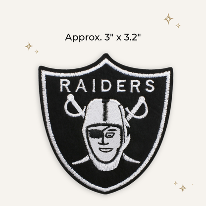 Raiders Embroidered Patch- RTS
