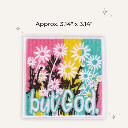 But God Embroidered Patch