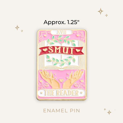 The Smut Reader Tarot Enamel Pin