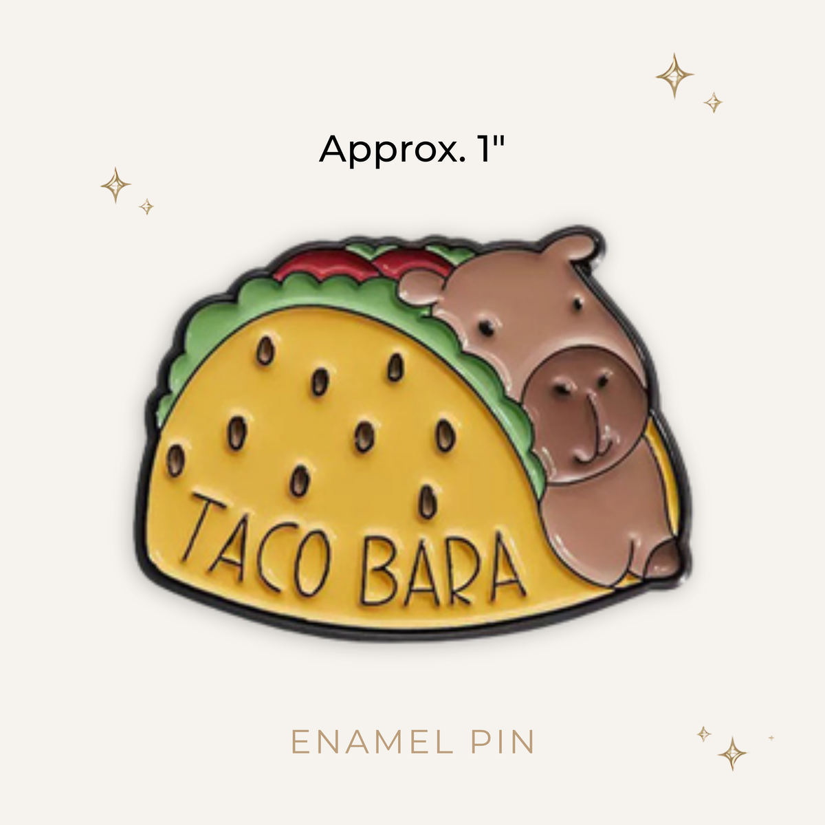 Taco Bara Enamel Pin
