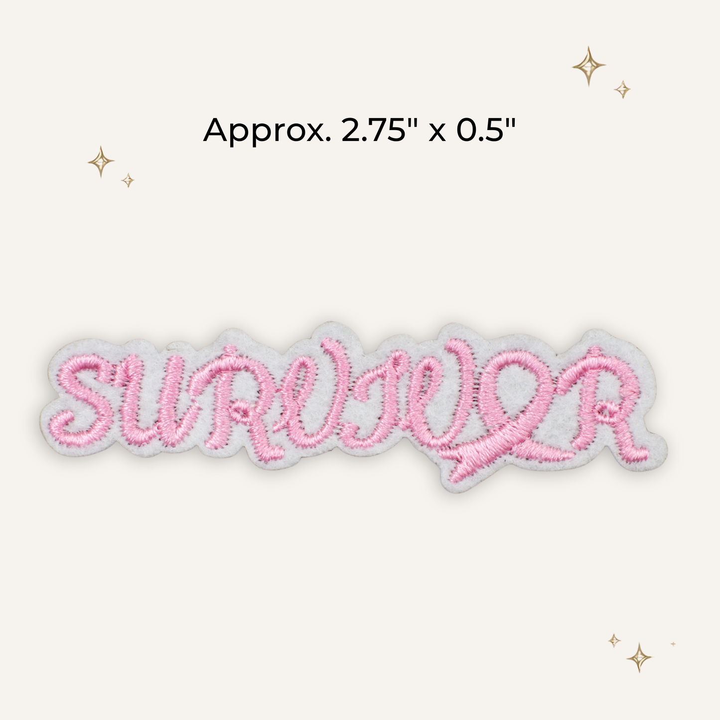 BC Survivor Embroidered Patch- RTS