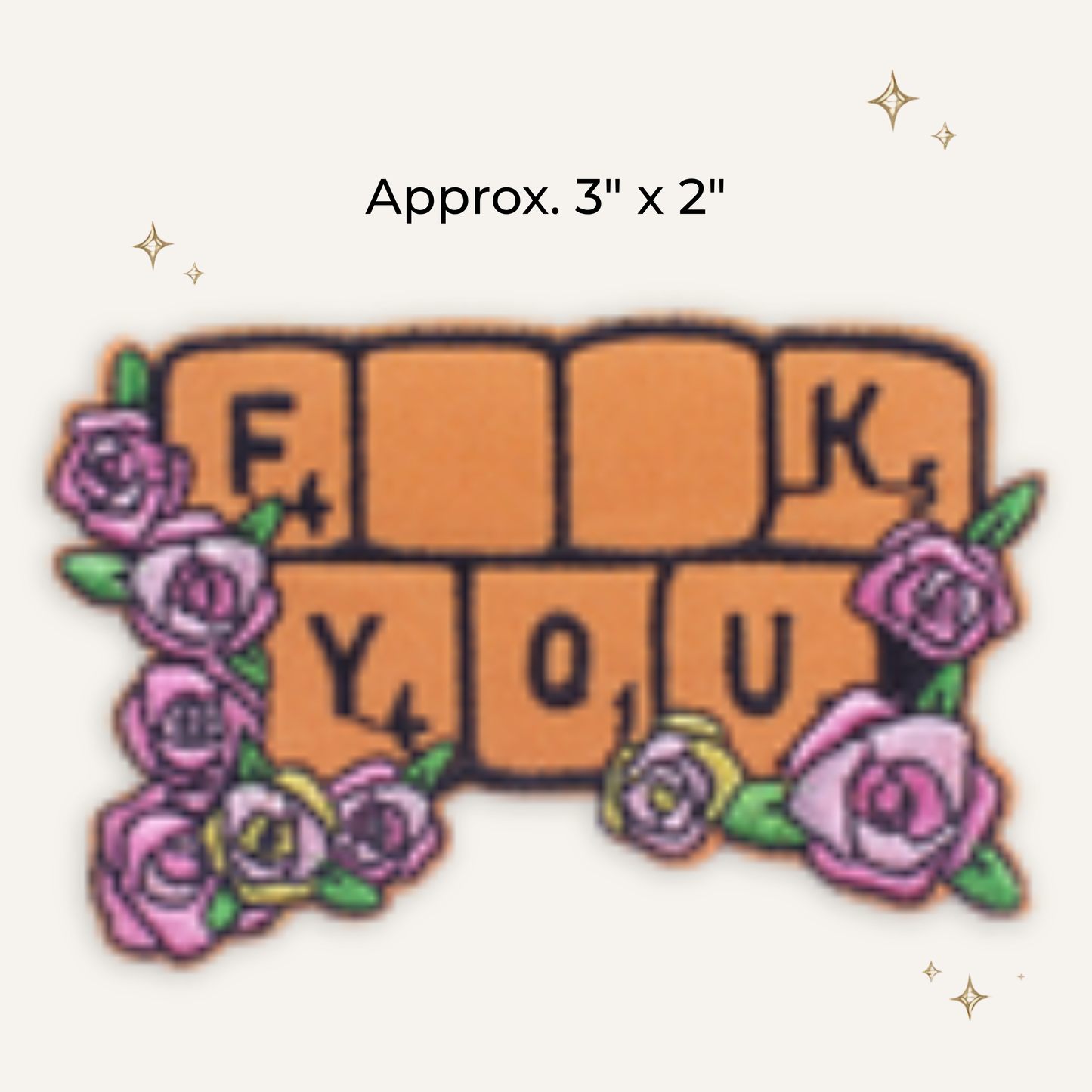 FU Game Board Embroidered Patch- RTS