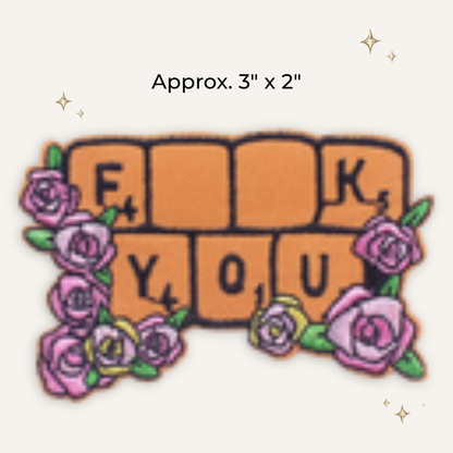 FU Game Board Embroidered Patch- RTS