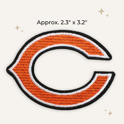 Chicago Bears Embroidered Patch- RTS