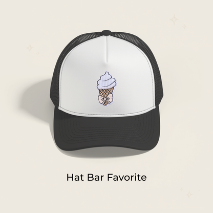 Ice Cream Embroidered Patch - RTS