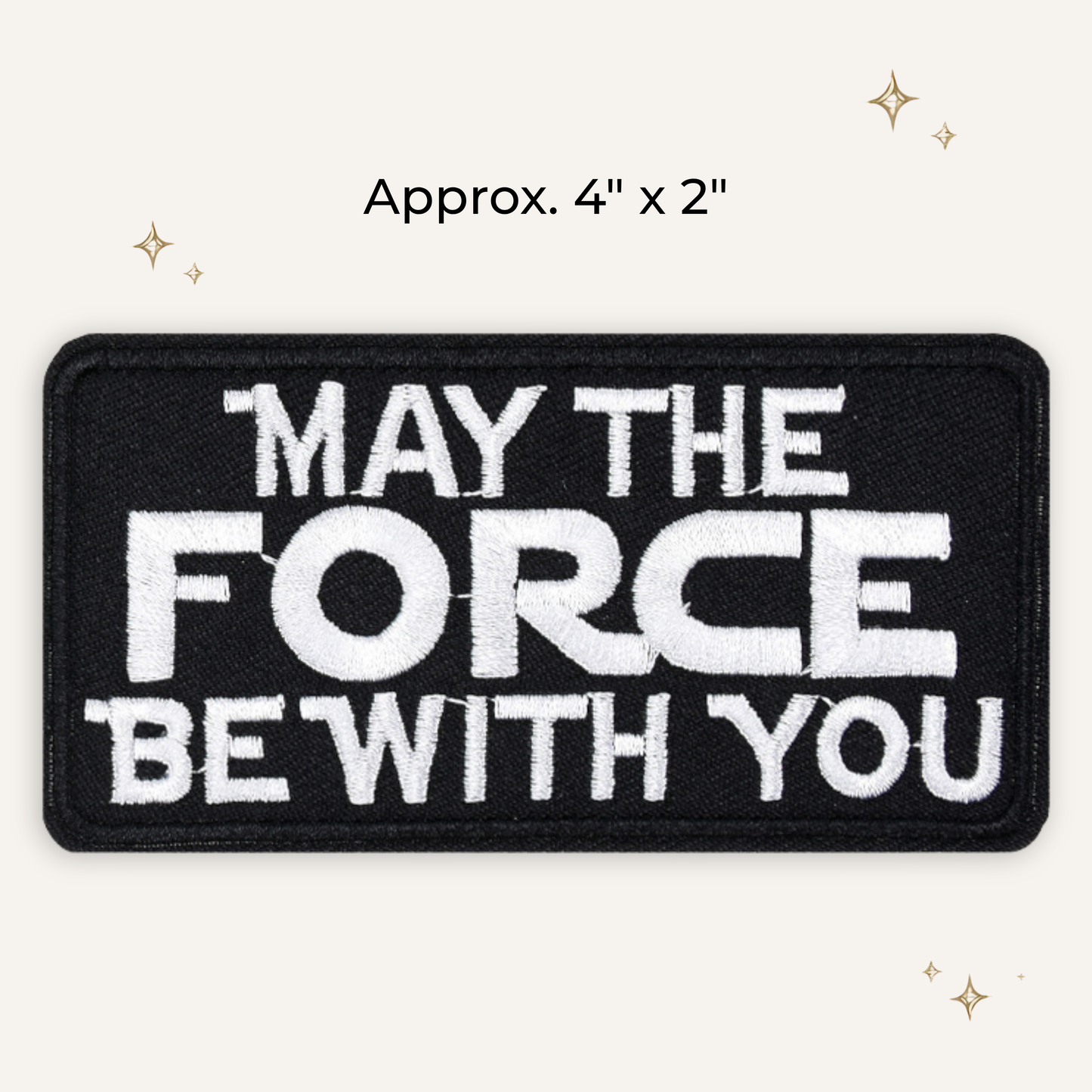 The Force Embroidered Patch- RTS