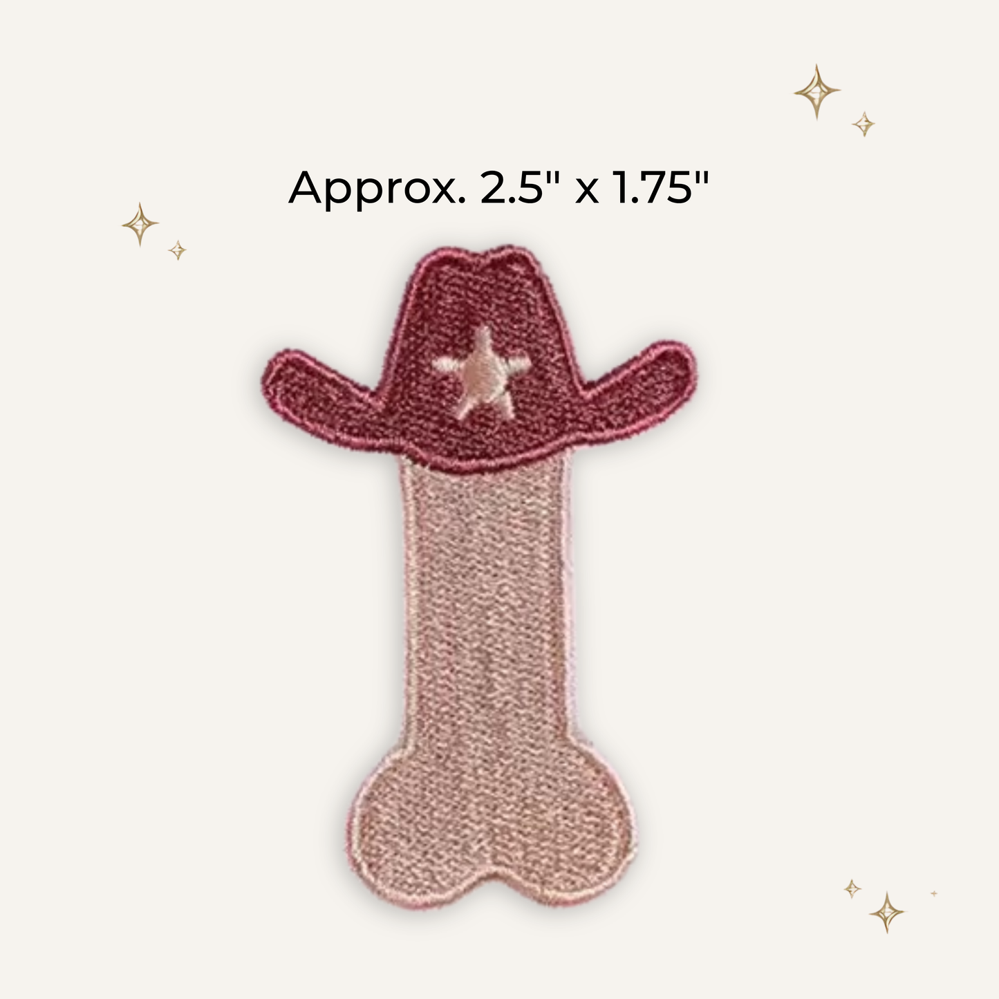 Giddy Up "Richard" Embroidered Patch