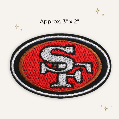 San Fran 49ers Embroidered Patch- RTS