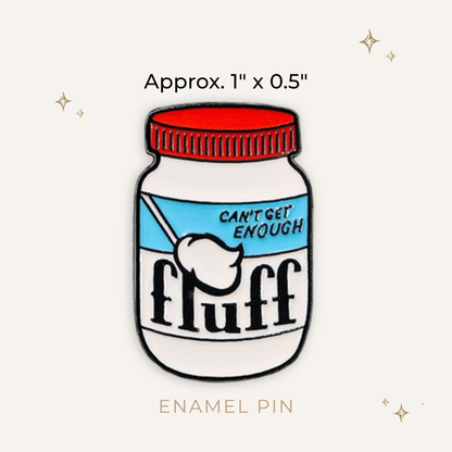 Fluff Jar Enamel Pin