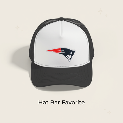 NE Patriots Embroidered Patch- RTS