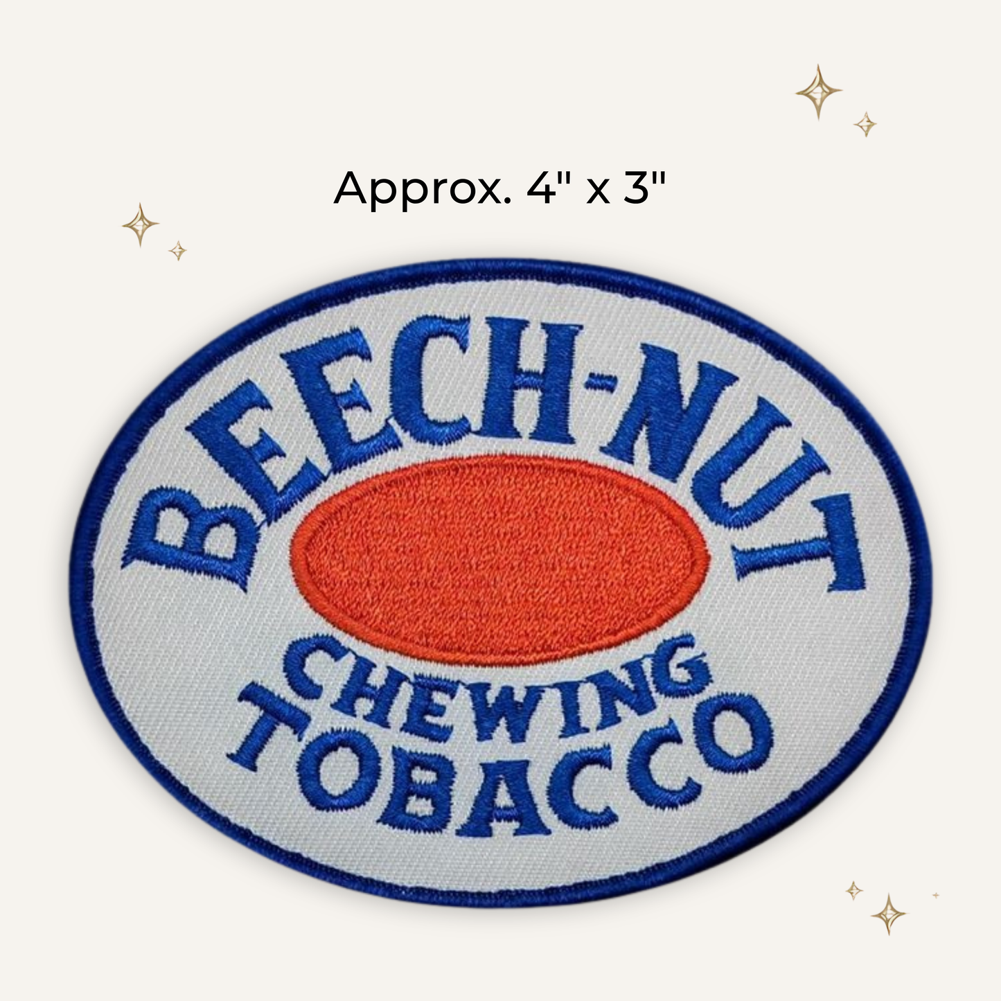 OG Beech Chewing Tobacco Embroidered Patch