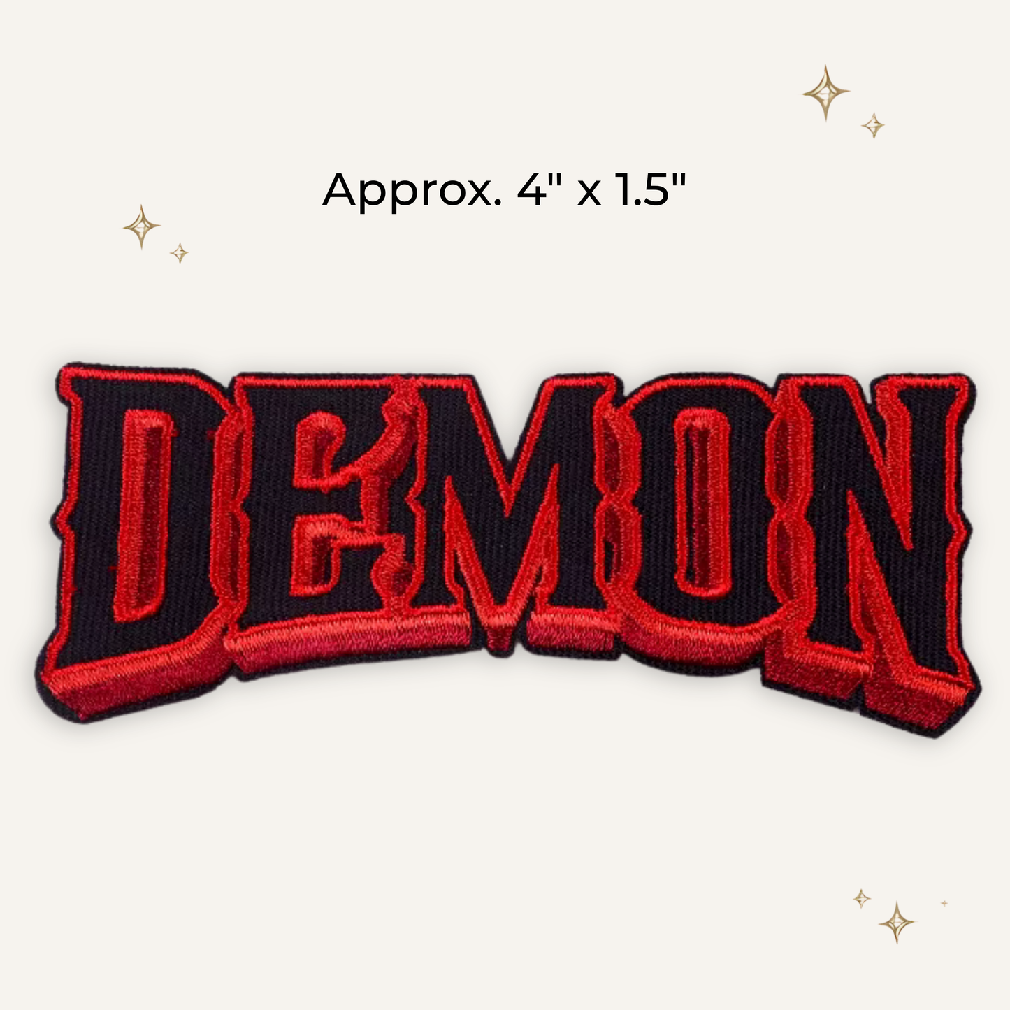 Demon Embroidered Patch
