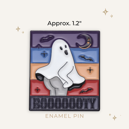 Boooty Ghost Enamel Pin