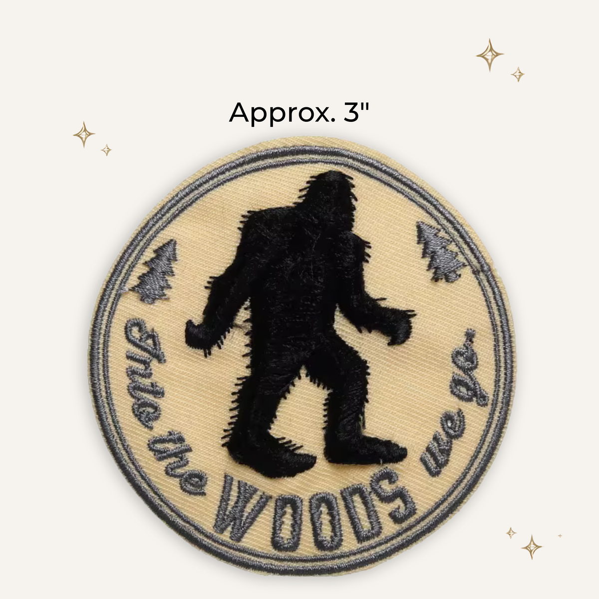 Big Foot: Into The Woods Embroidered Patch