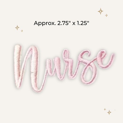 Nurse Embroidered Patch