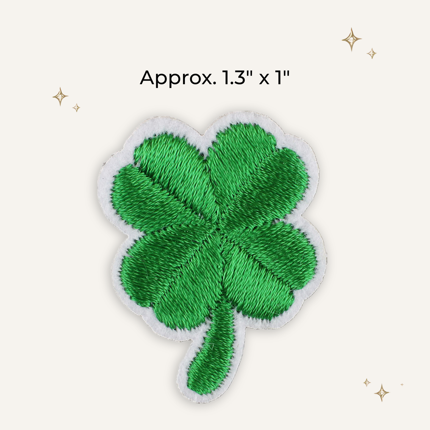 Lucky Clover 2 Embroidered Patch- RTS