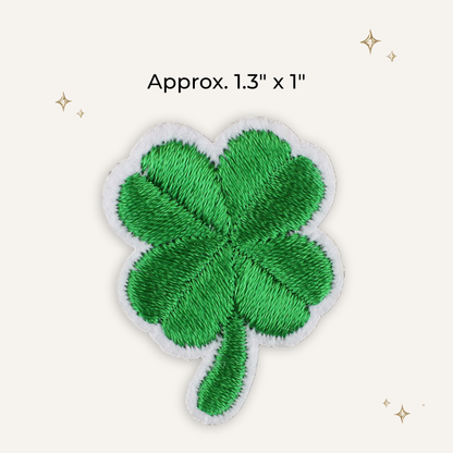 Lucky Clover 2 Embroidered Patch- RTS