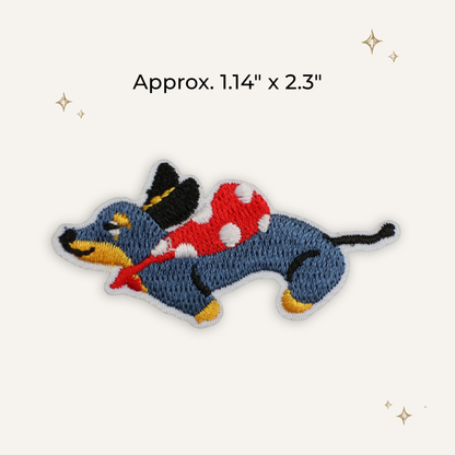 Super Hot Dog Embroidered Patch