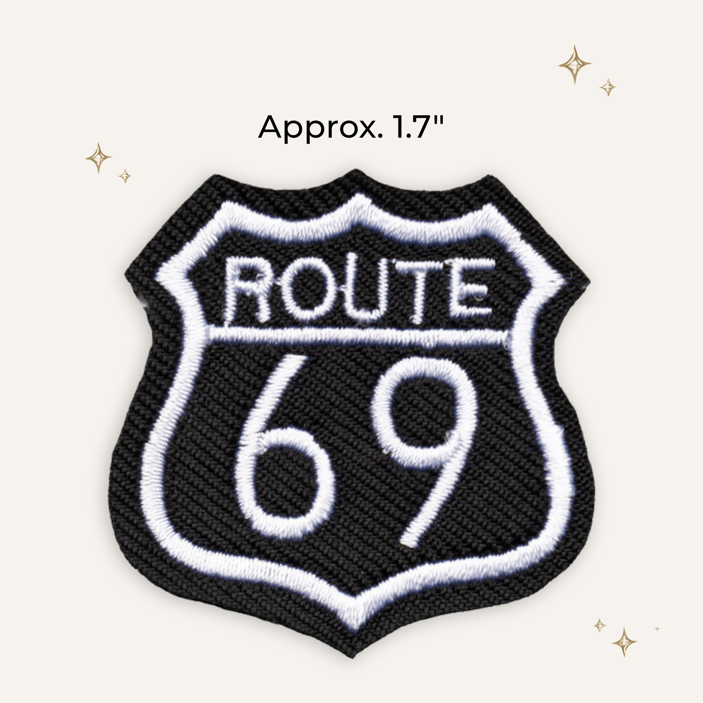 Route 69 Embroidered Patch- RTS