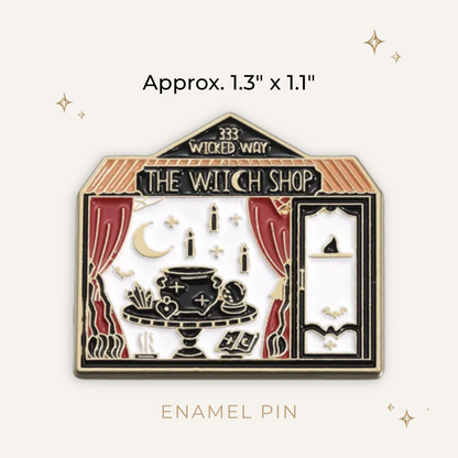 Witch Shop Enamel Pin
