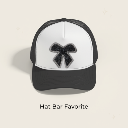 Bow Rhinestone Patch- RTS