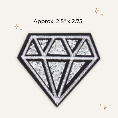 Diamond Rhinestone Patch- RTS