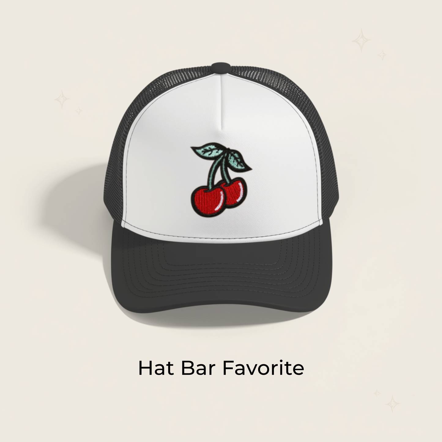 Cherry Embroidered Patch- RTS