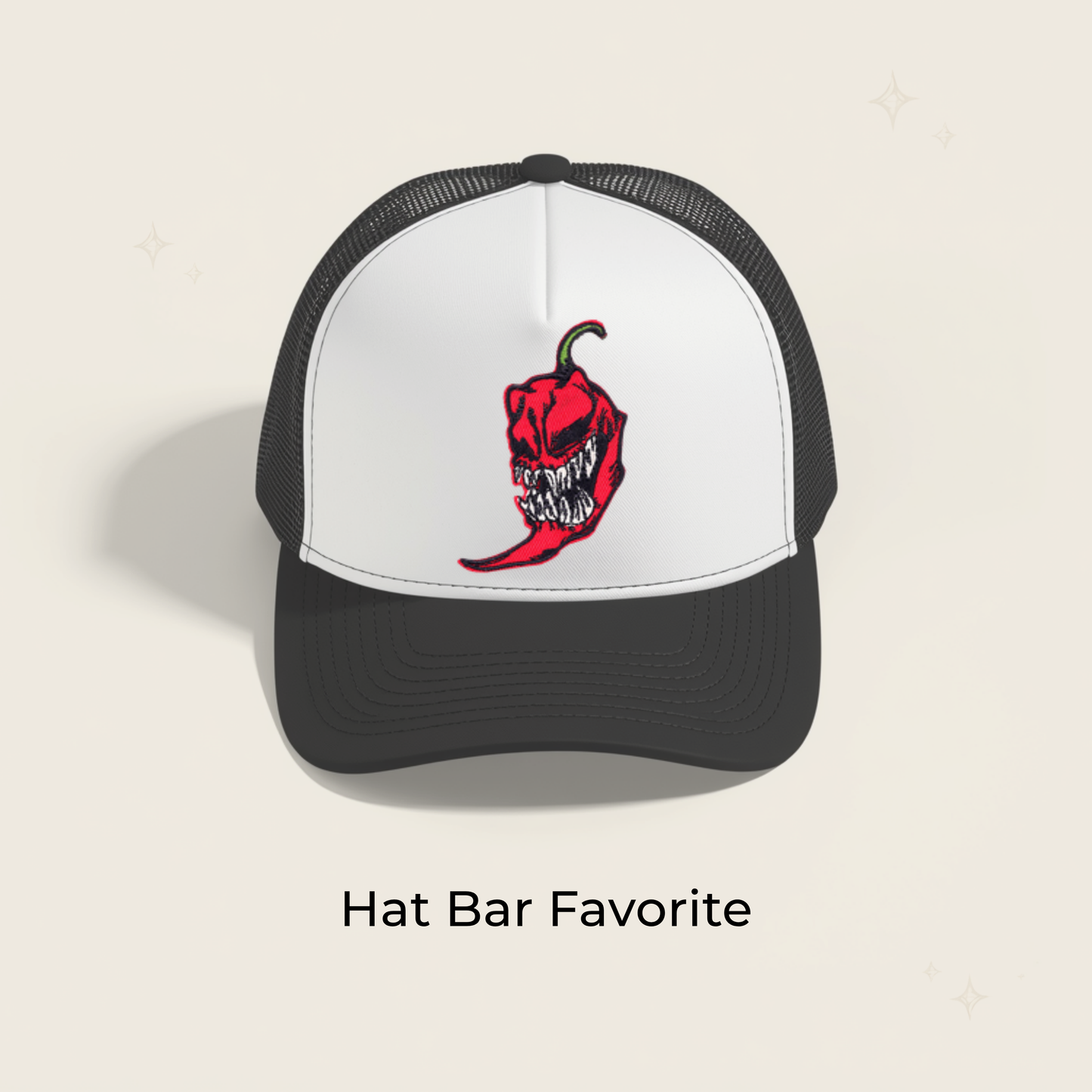 Devil Pepper Embroidered Patch