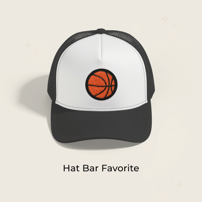 Basketball Embroidered Patch - RTS