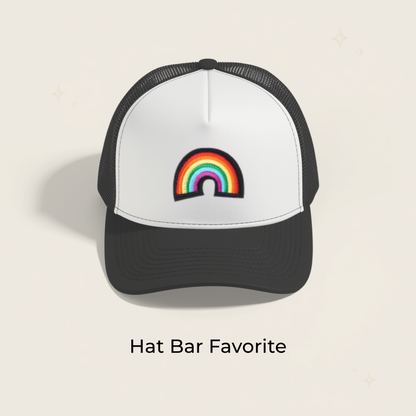Rainbow Embroidered Patch- RTS