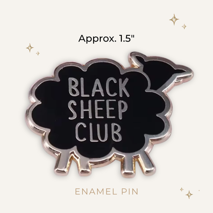 Black Sheep Club Enamel Pin