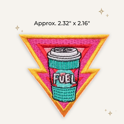 Coffee Fuel Embroidered Patch