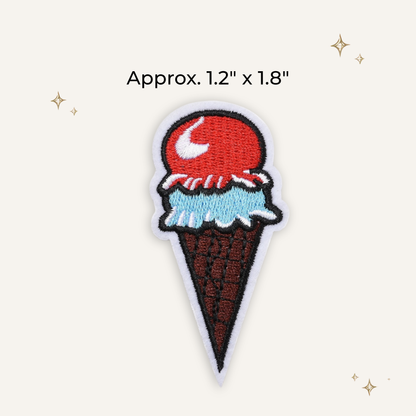 USA Ice Cream Embroidered Patch