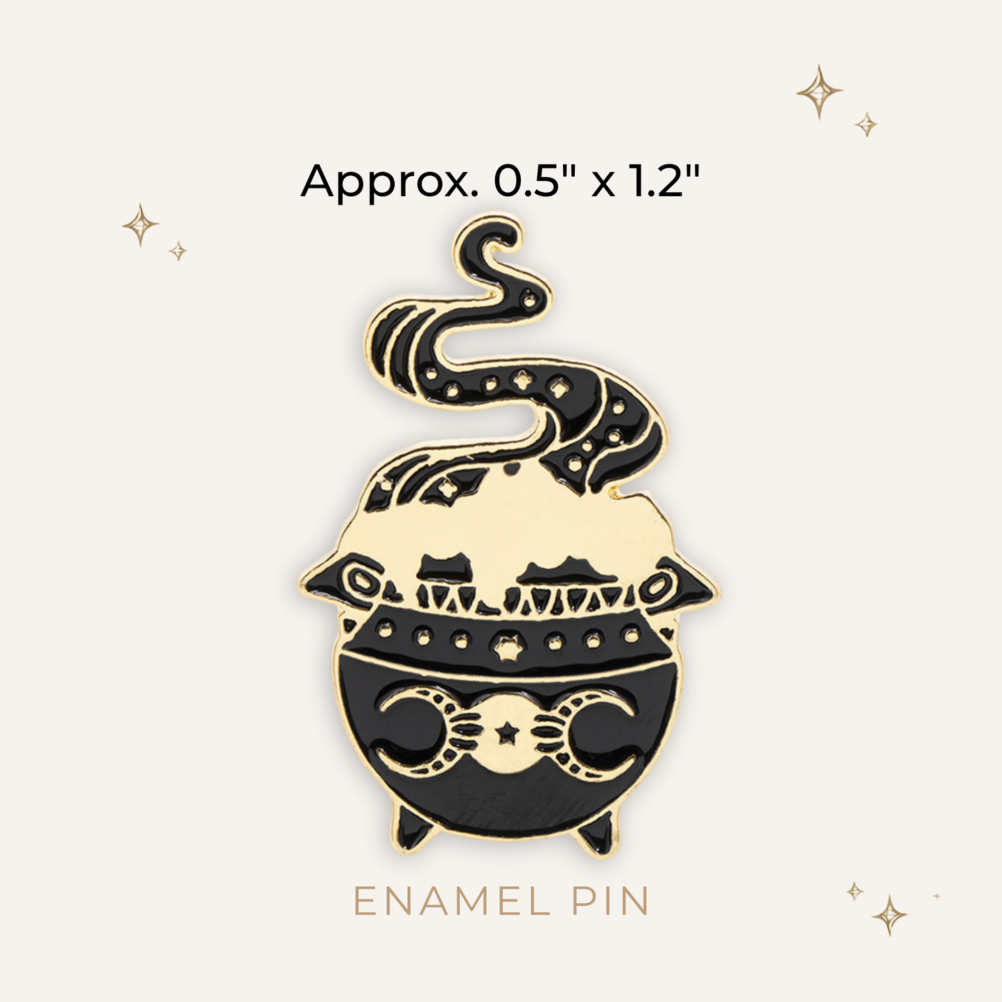 Witch Couldron Enamel Pin