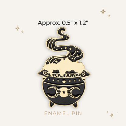 Witch Couldron Enamel Pin