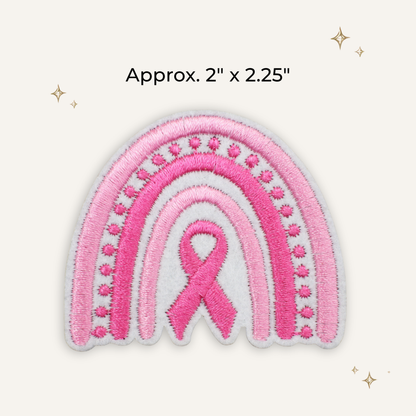 BC Rainbow Embroidered Patch- RTS