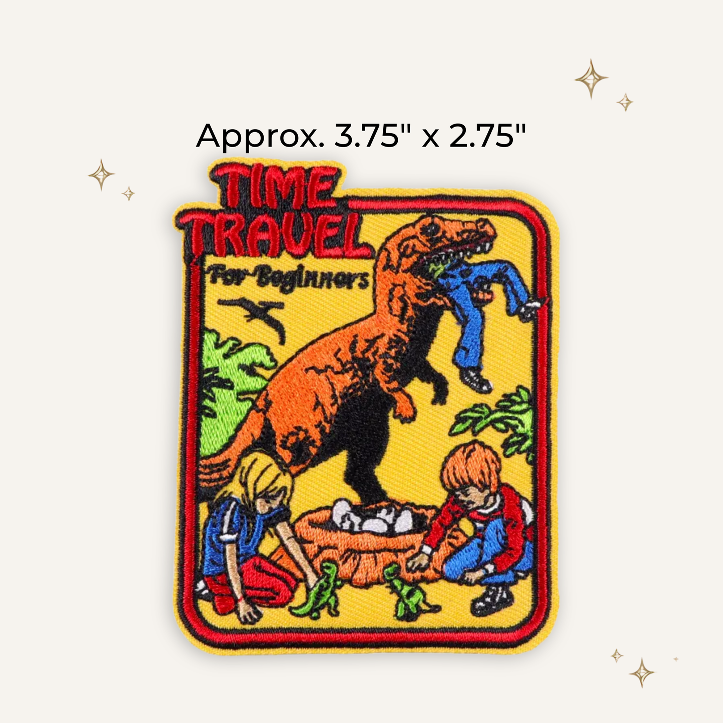 Classic Horror Movie TRex Embroidered Patch