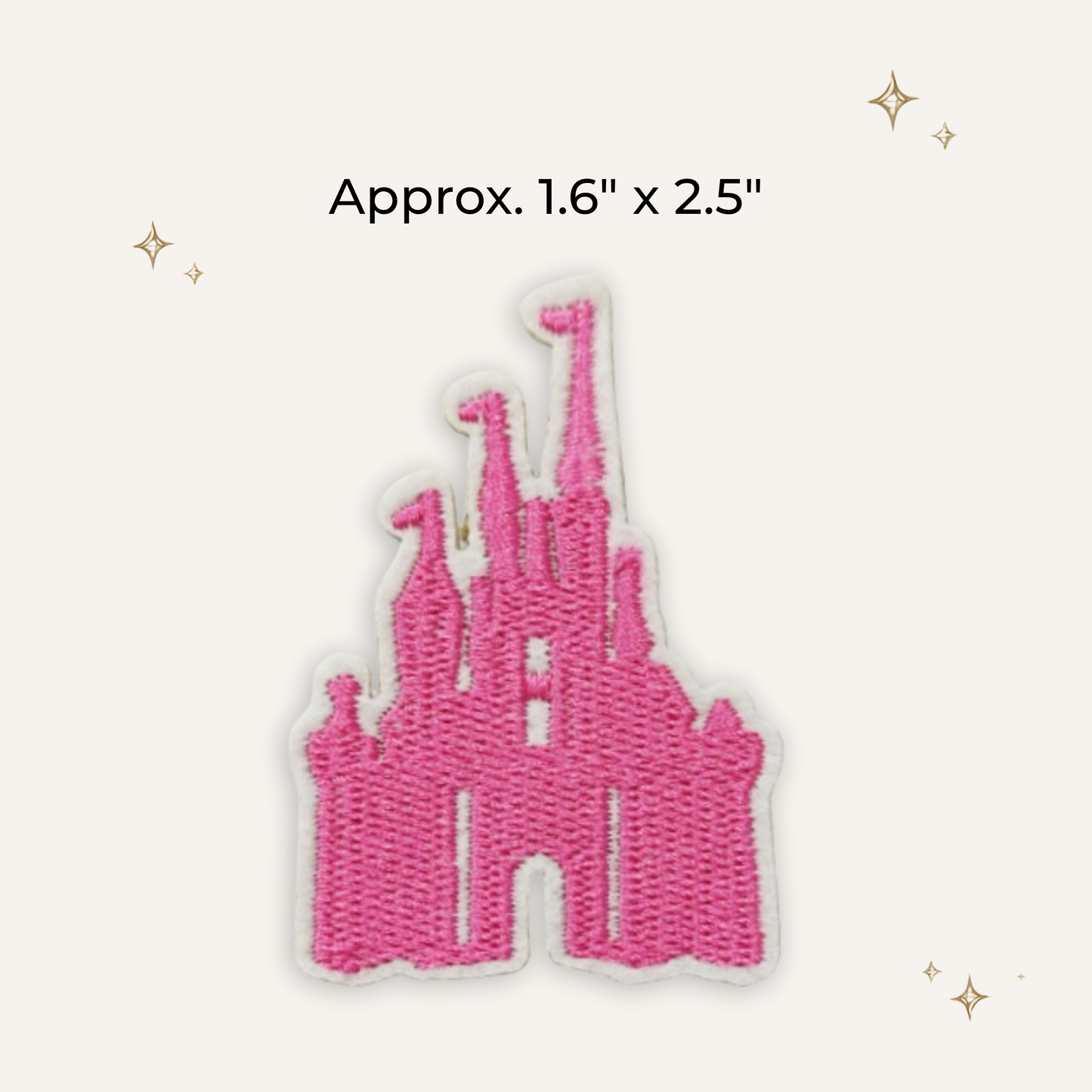 Magic Castle Embroidered Patch- RTS