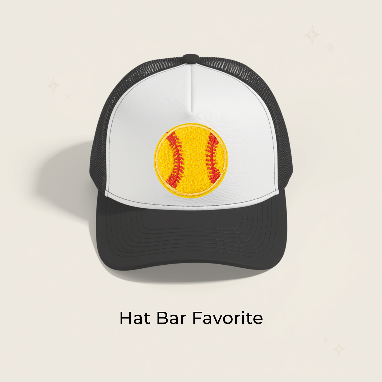 Softball Embroidered Patch - RTS
